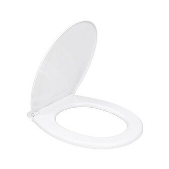 Toiletbril EDM Wit PVC 1