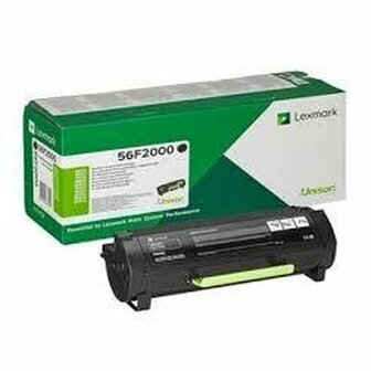 Toner Lexmark 56F2000 Zwart 1