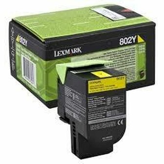 Toner Lexmark 802Y Geel 1