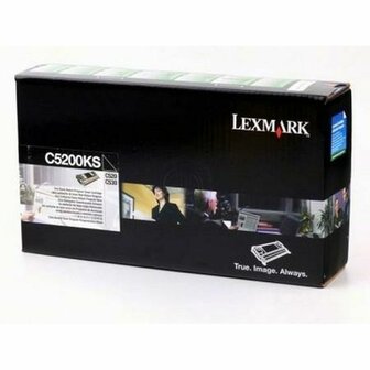 Toner Lexmark C5200KS Zwart 1