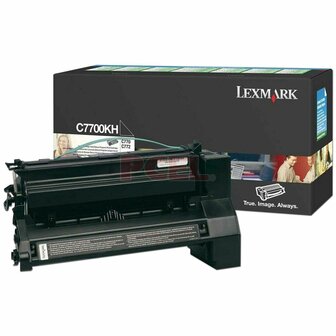 Toner Lexmark C7700KH Zwart 1