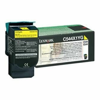 Toner Lexmark C544X1YG Geel 1