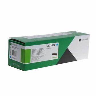 Toner Lexmark C3220C0 Cyaan 1