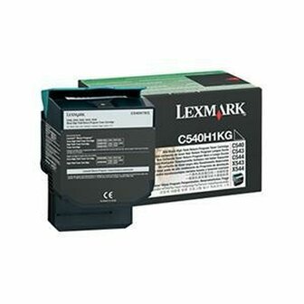 Toner Lexmark C540H1KG Zwart 1