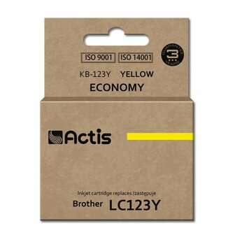 Originele inktcartridge KB-123Y Geel 1