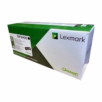 Toner Lexmark 512H Zwart 1