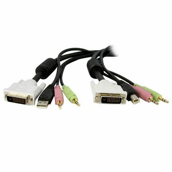 KVM switch Startech DVID4N1USB6          1