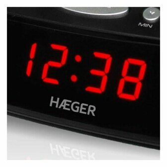 Wekkerradio Haeger RA-06B.005B Zwart 3