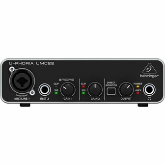 Audio interface Behringer UMC22 2