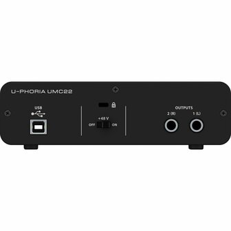 Audio interface Behringer UMC22 3