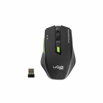 Muis Ugo MY-03 Zwart/Groen 1