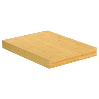 Snijplank 30x40x4 cm bamboe 2