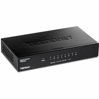 Switch Trendnet TEG-S83 Zwart 1