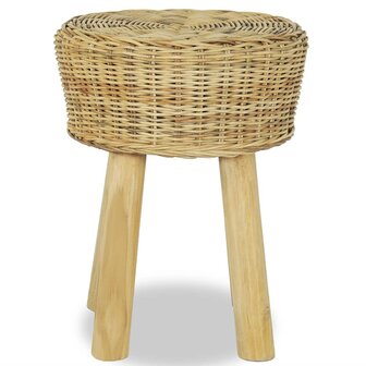 Barkruk natuurlijk rattan 2