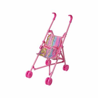 Poppenwagen Roze Plastic 1