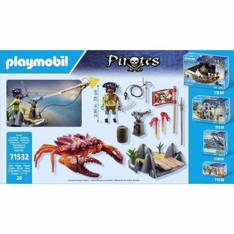 Playset Playmobil Pirates 71532 5