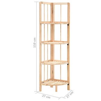 Hoekschap 27x27x110 cm cederhout 6