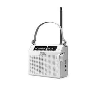 AM-/FM-radio Sangean Wit 1