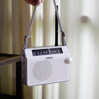 AM-/FM-radio Sangean Wit 3