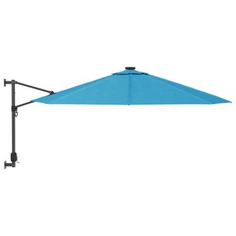 Wandparasol 290 cm zeeblauw 3