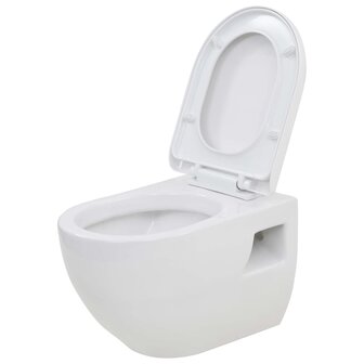 Wandtoilet keramiek wit   2