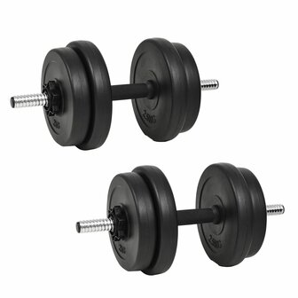 Halterset 20 kg 14-delig 1