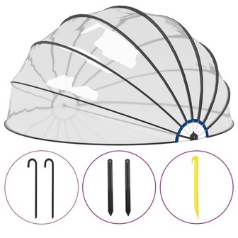 Zwembadkoepel 559x275 cm 2