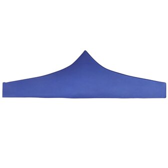 Partytentdak 3x3 m blauw 2