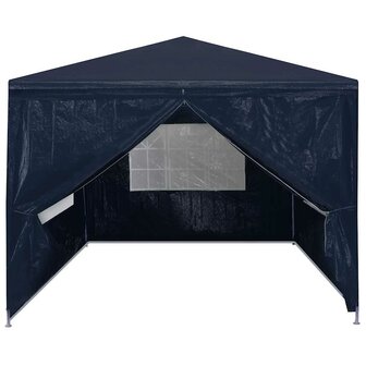 Partytent 3x3 m blauw 3