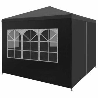 Partytent 3x3 m antracietkleurig 1