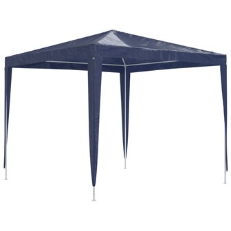 Partytent 2,5x2,5 m blauw 2