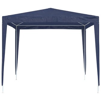 Partytent 2,5x2,5 m blauw 3