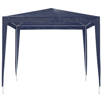 Partytent 2,5x2,5 m blauw 4