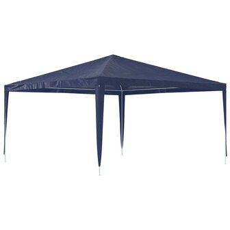 Partytent 4x4 m blauw 5