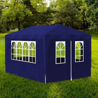 Partytent 3x4 m blauw 1