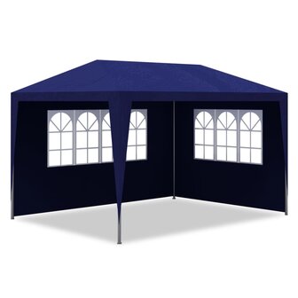 Partytent 3x4 m blauw 3