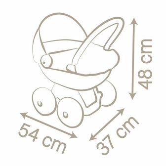 Poppenwagen Smoby Baby Nurse 5