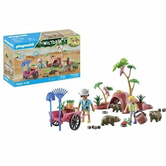 Playset Playmobil Wombat burrows 1