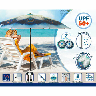 Strandparasol 200 cm 2