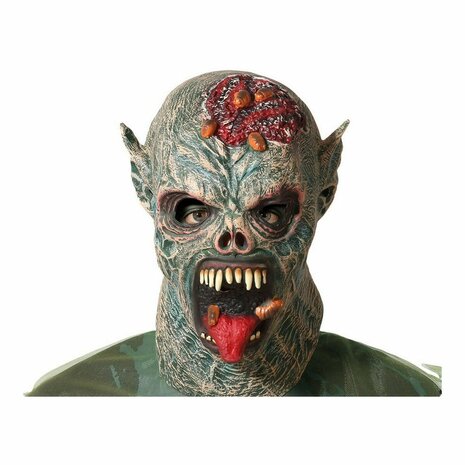 Masker Halloween Monster Grijs 1