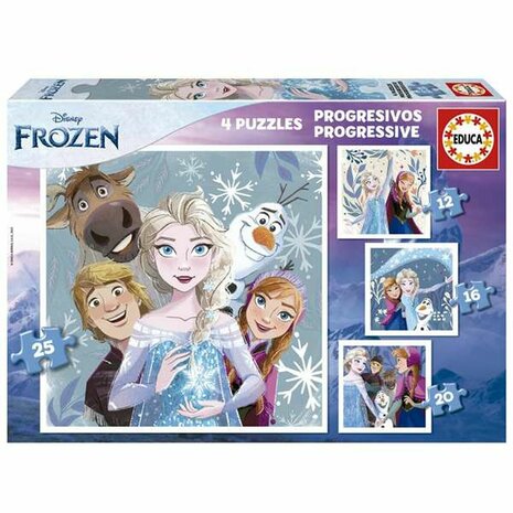 Puzzel Frozen Progressieve moeilijkheidsgraad 1