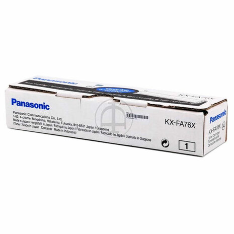 Toner Panasonic FA-KXFA76 Zwart 2