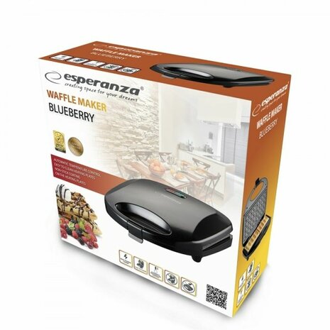 Wafelmaker Esperanza EKT008 3