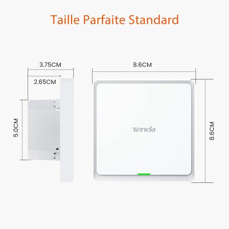 DrukknopSwitch Tenda SS3 2