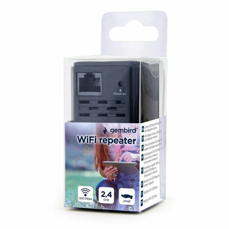 Wifi Versterker GEMBIRD WNP-RP300-03-BK 2