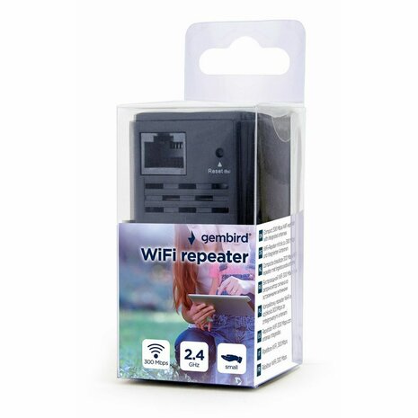 Wifi Versterker GEMBIRD WNP-RP300-03-BK 5