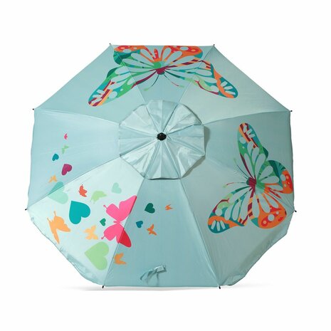 Parasol Blauw 180 cm 1