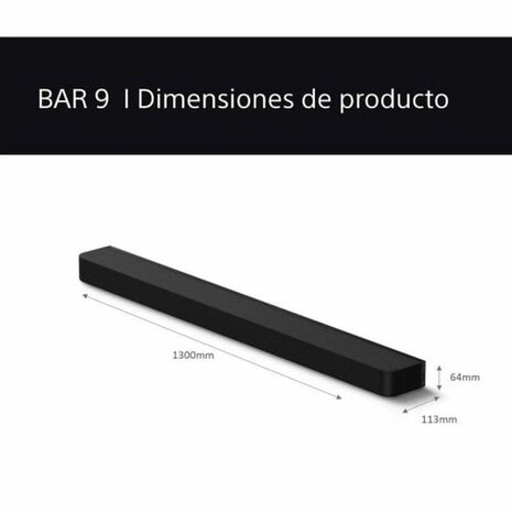 Soundbar Sony BRAVIA  Zwart 3