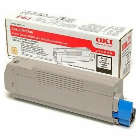 Toner OKI 43324408 Zwart 2