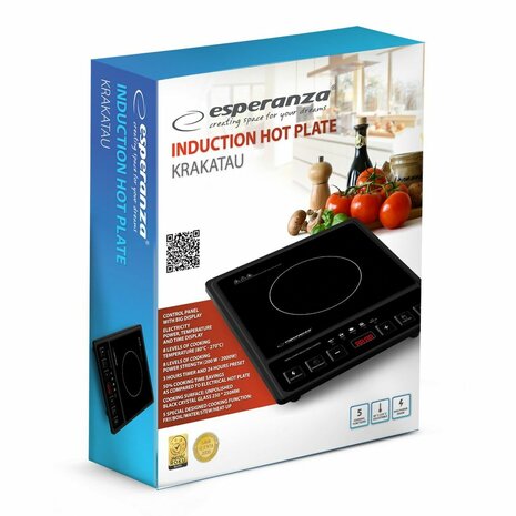 Inductiekookplaat Esperanza EKH011 2